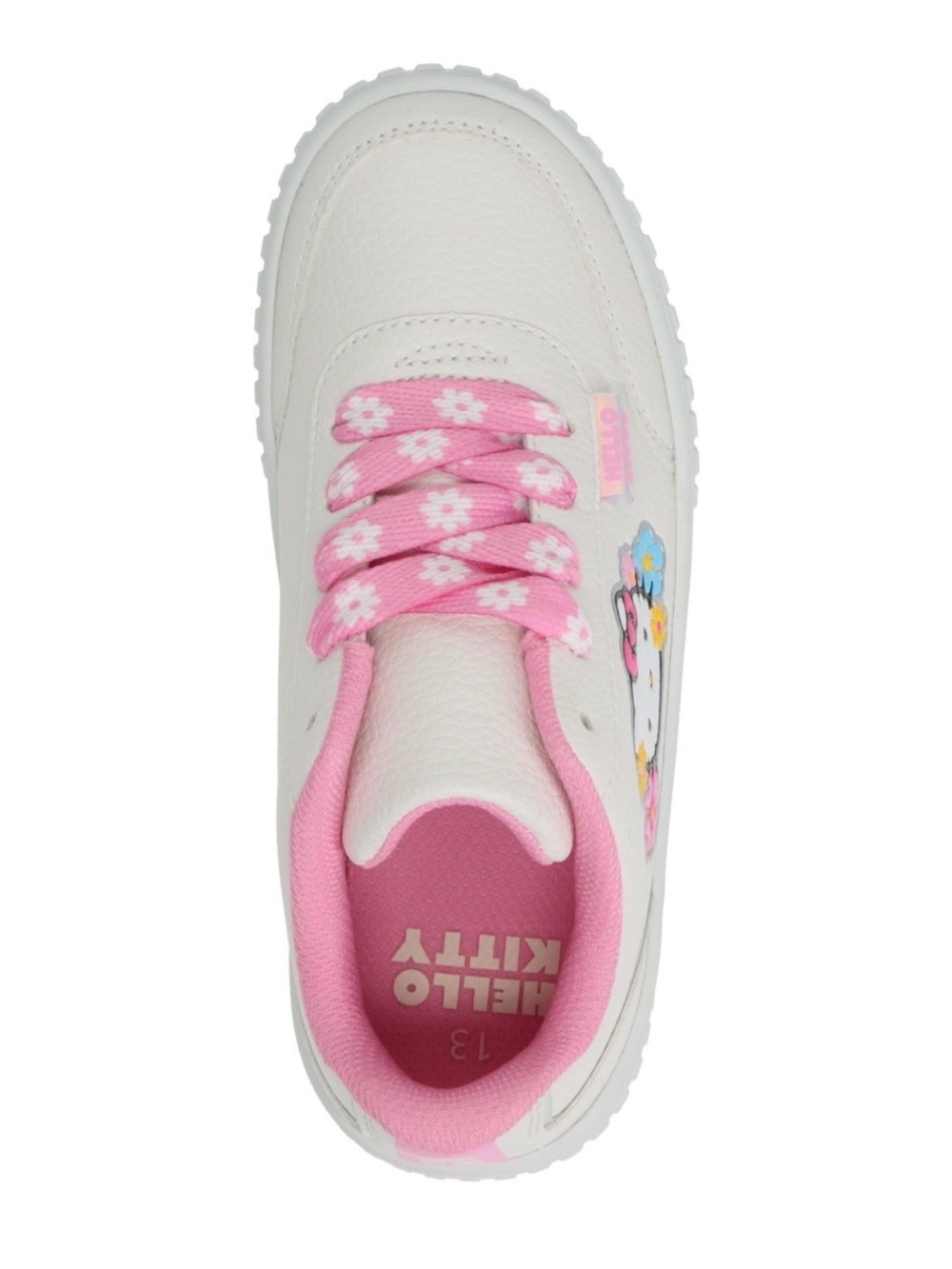 Hello Kitty 🐱 Girls Casual Court Sneakers Size 3 - Picture 4 of 15